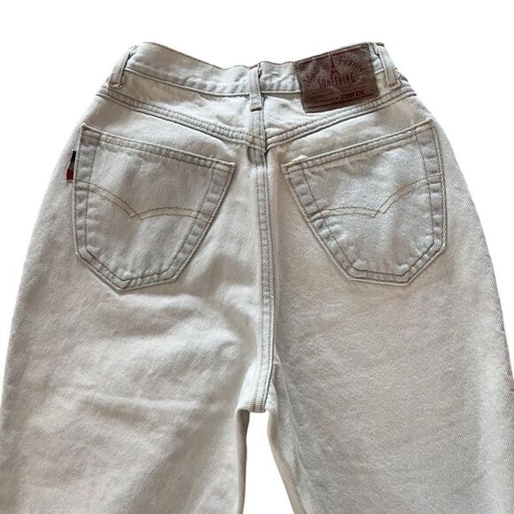 Vintage Edwin Something Made in France Hi Waisted Jeans - Picture 4 of 11